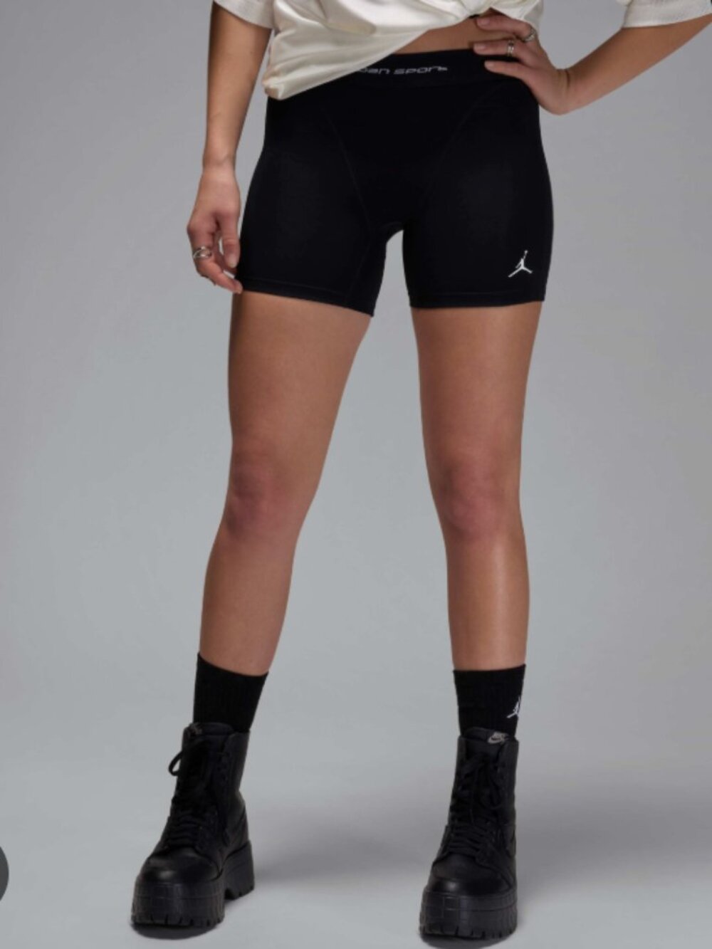 NWT Jordan Sport Leak Protection Period Dri-FIT Shorts Black Women's M